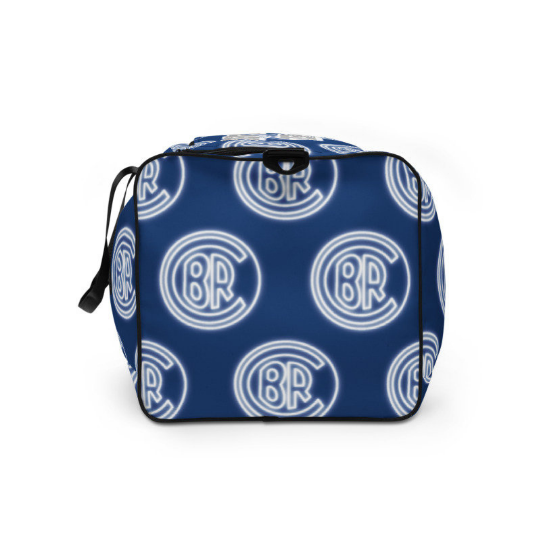 Neon Lights Personalized Camp Duffle Bag