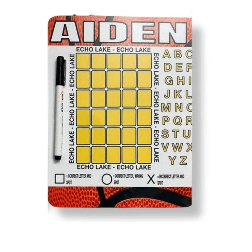 B-Friends-Wordle Game Board