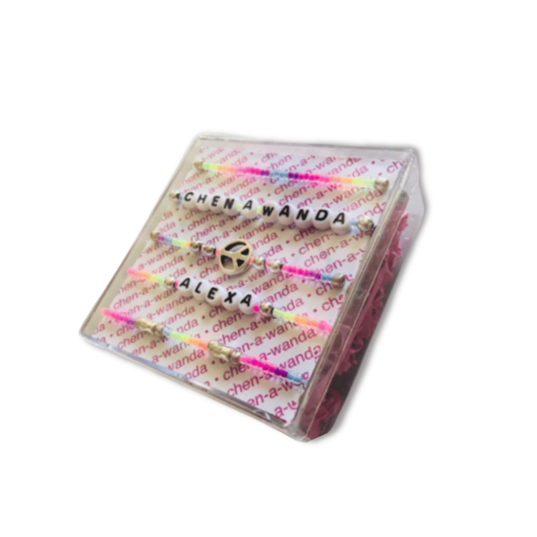 2-Neon 5 Stacks Bracelet