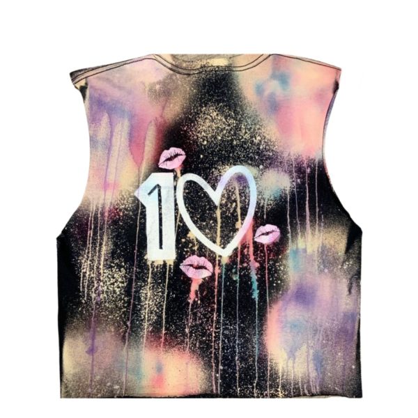 Reverse Tie Dye Birthday Girl Shirt