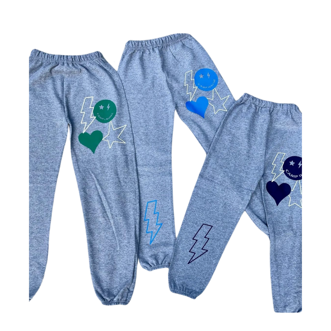 2-Star Bolt Love Sweatpants