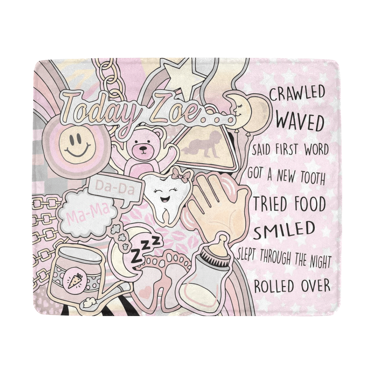 Today I...Girl Blanket