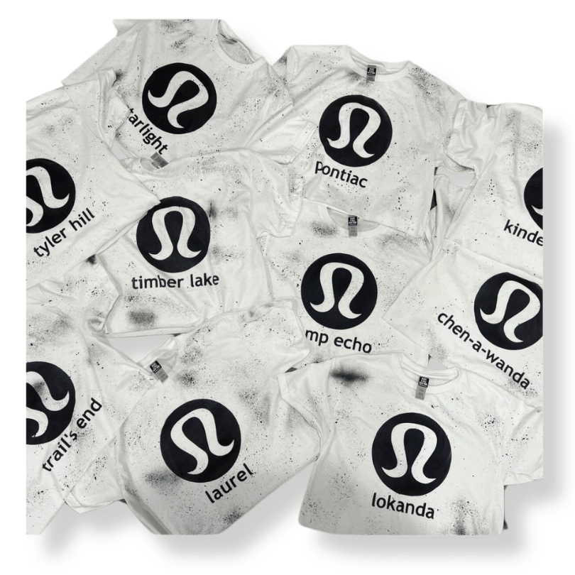 LL Camp Splatter Paint Shirt