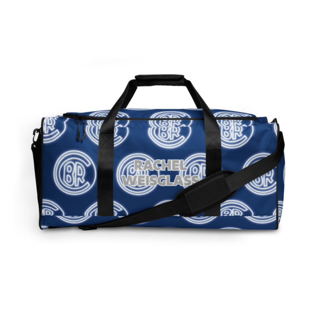 Neon Lights Personalized Camp Duffle Bag