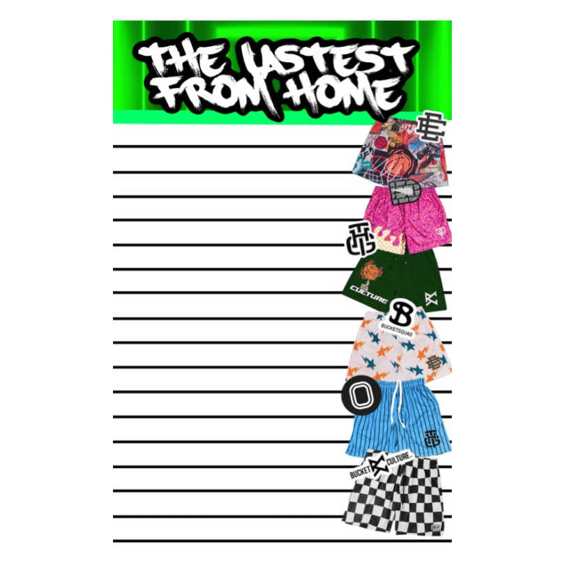 CreateD-Boys From Home Lined Notepad (Drip Home)- Create'd