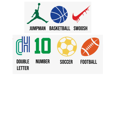 Boys Socks / Sweatband. Design Options Create'd