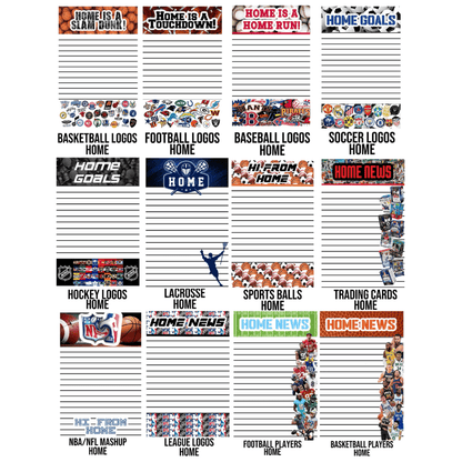 CreateD-Boys From Home Lined Notepad page 2 - Create'd