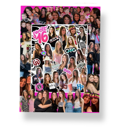 Photo Collage Blanket / Poster- Create'd 2024