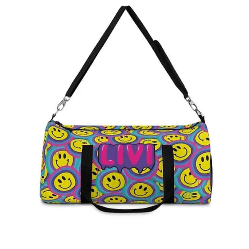 Smiley Drip Duffel Bag