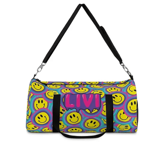 Smiley Drip Duffel Bag