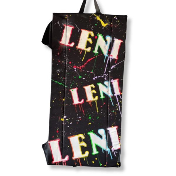 Painted Repeat Name Camp Chair