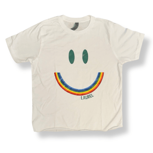Laurel Smile Cut Tee - YM
