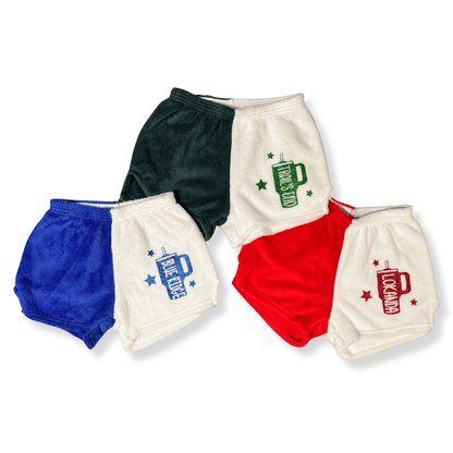 Made-with-Love-and-Kisses Pajama Shorts with Camp Name Inside S.Tumbler