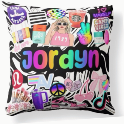 Custom Throw Pillow (12" x 12")