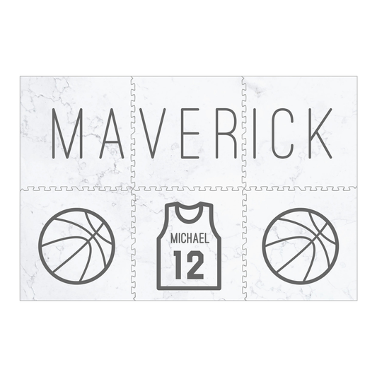 Personalized Playmat - Shooting Hoops