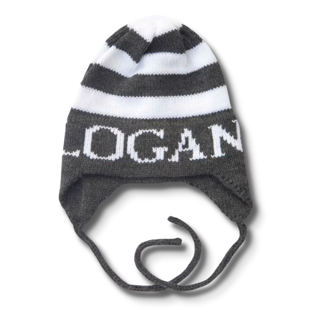 MODERN STRIPE HAT - REGULAR OR EARFLAP