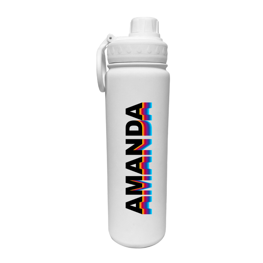 Retro Water Bottle