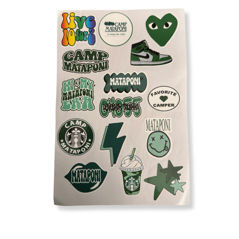 Mataponi Sticker Sheet