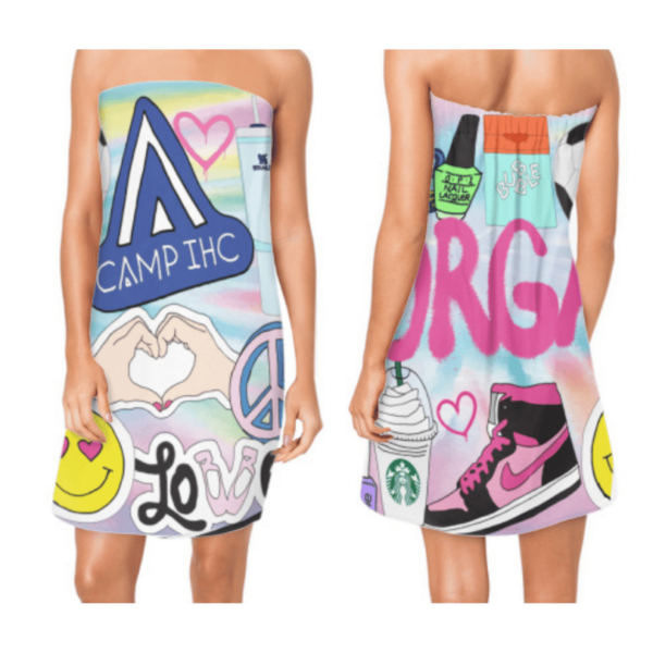 Favorite Things Custom Towel Wrap