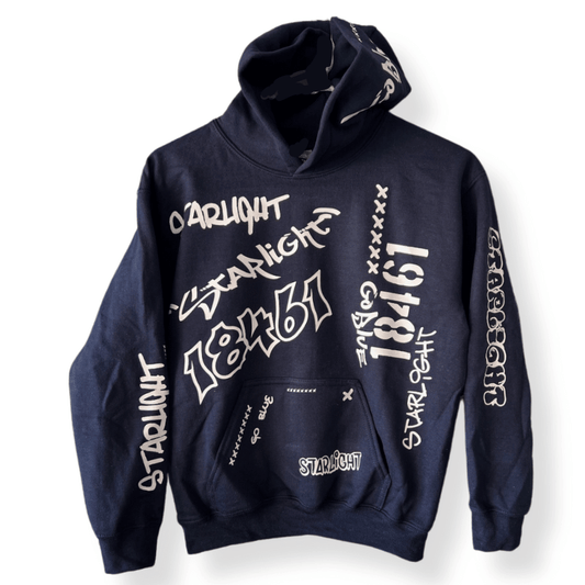 Graffiti Collage Camp Hoodie