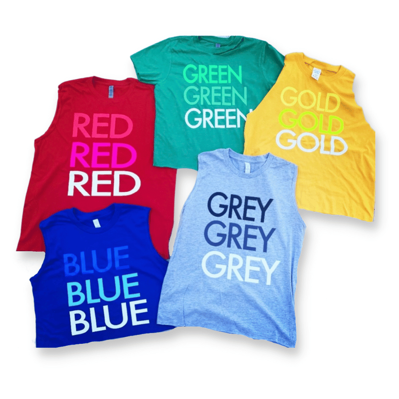 Hip-P-Faded Color War X3 Camp Shirt