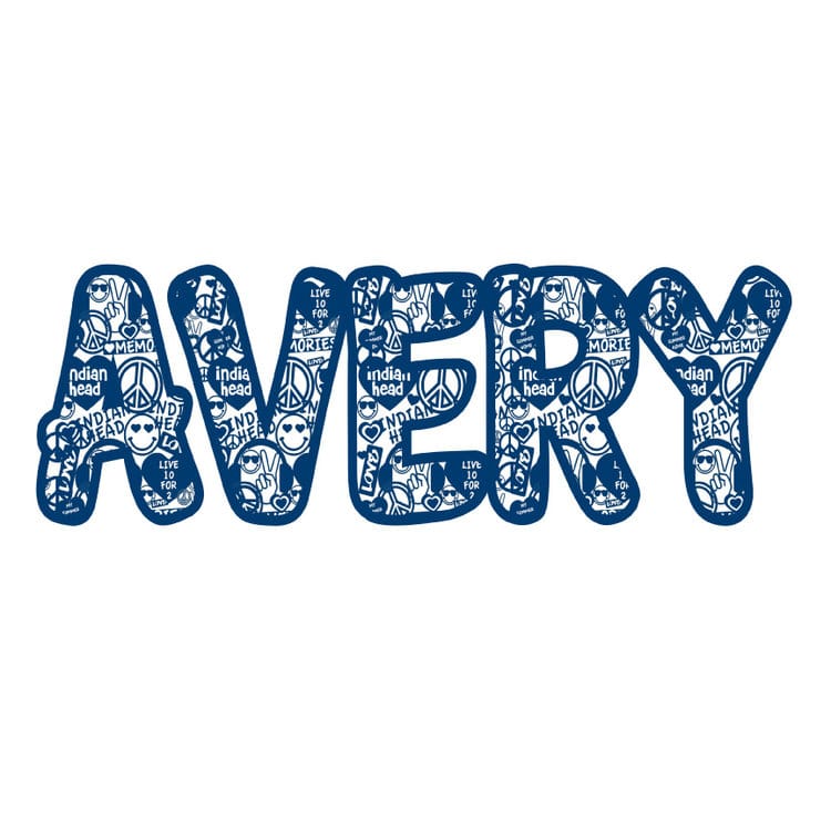 3 Bubble Nameplate Decal