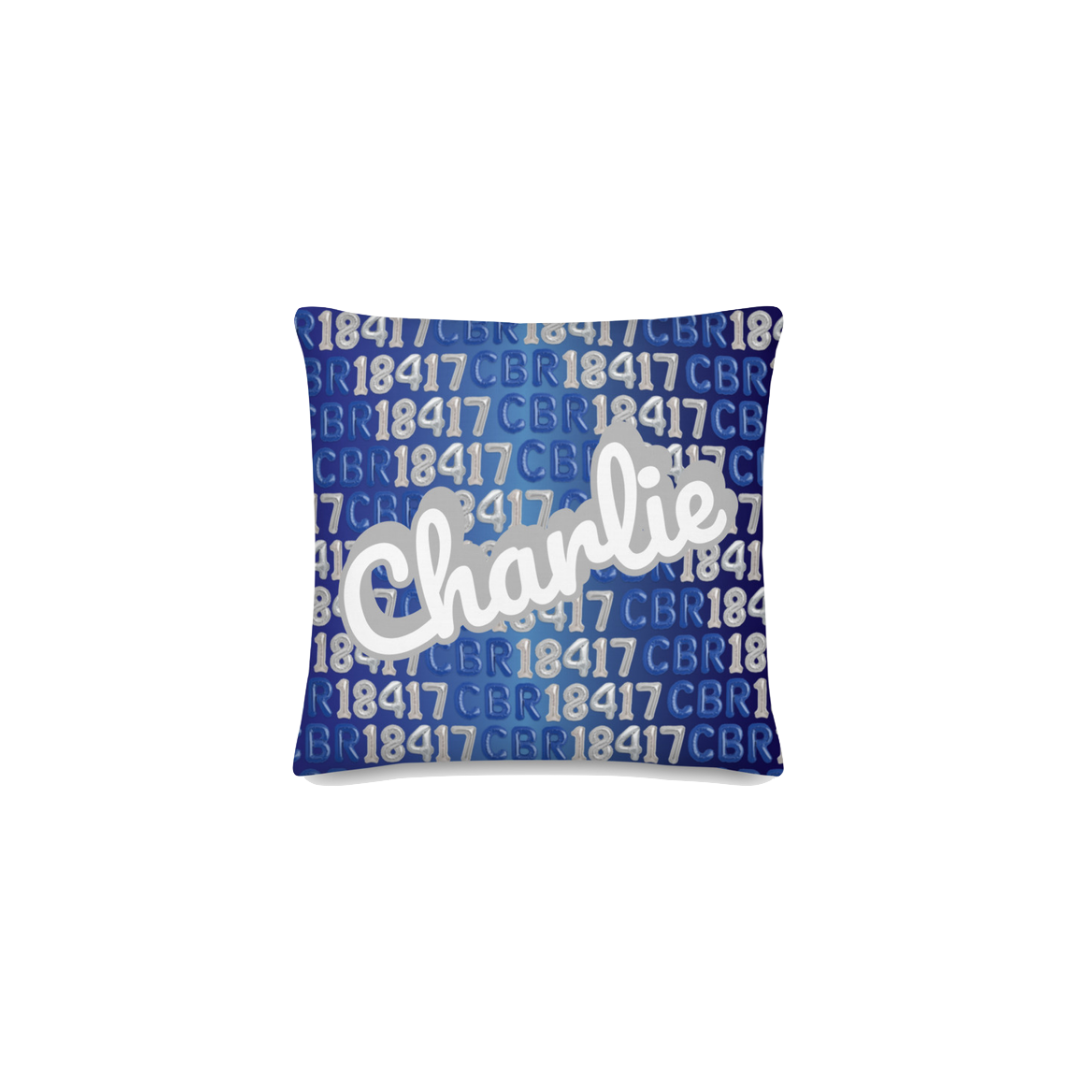 3 Camp Name Balloon Throw Pillow Personalized