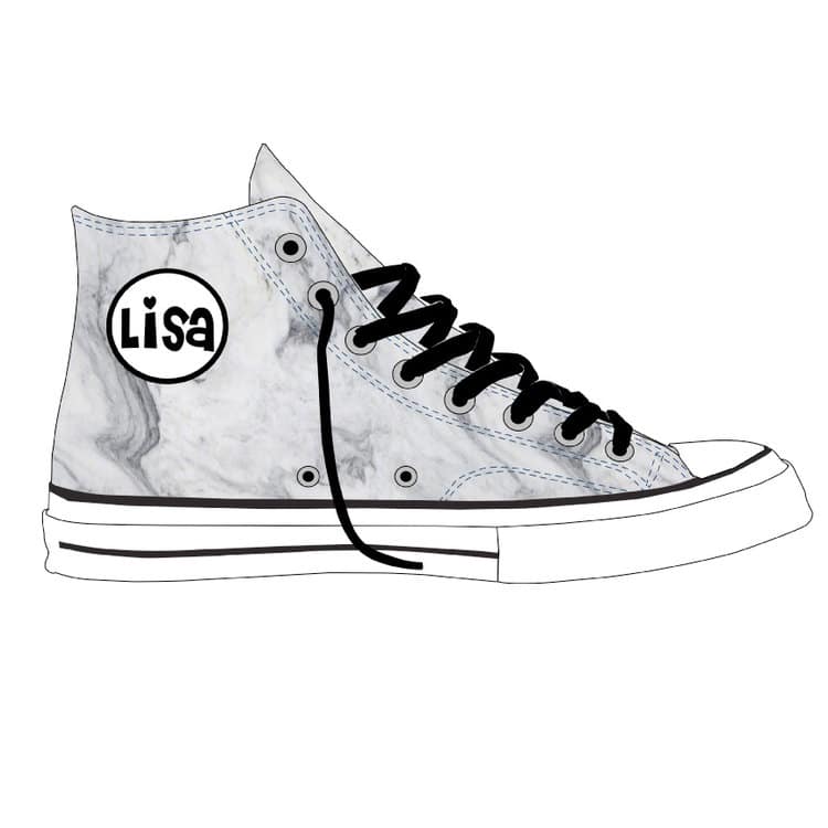 3 Converse Decal