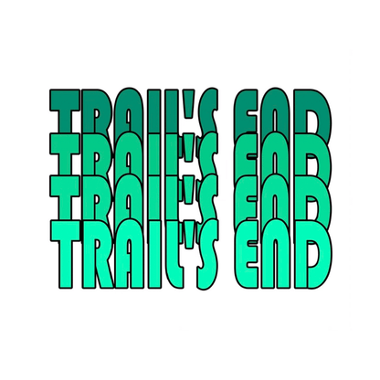 3 Overlapping Camp Name Repeat Decal