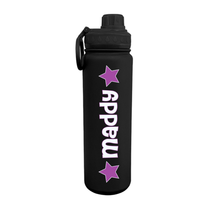 Stars Personalized Water Bottle