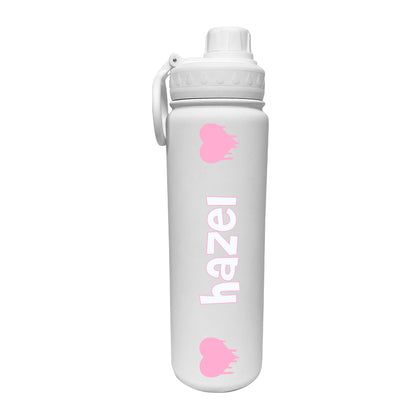 Drippy Hearts Water Bottle