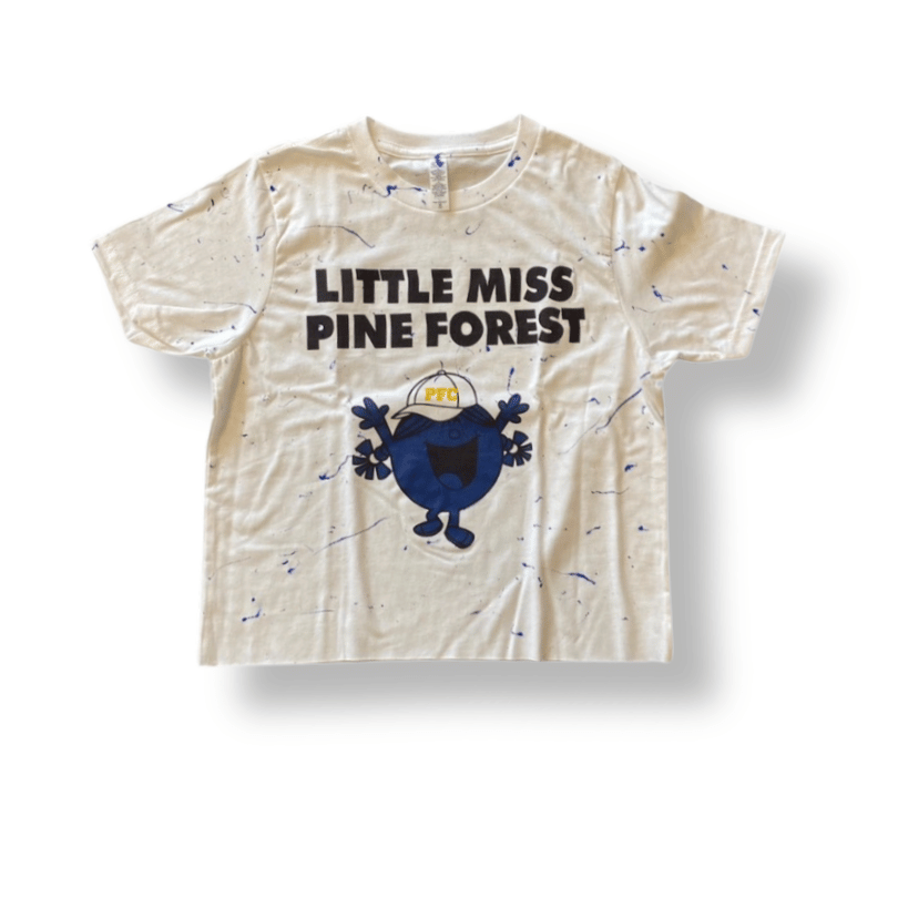 Little Miss Camp Shirt with Splatter Paint