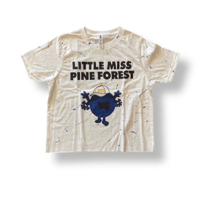 Little Miss Camp Shirt with Splatter Paint