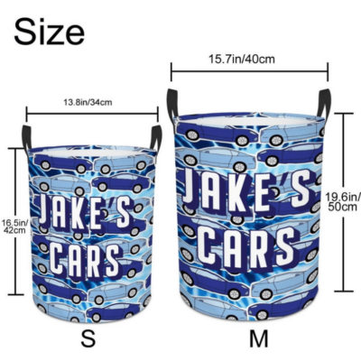 Cars Canvas Toy Bin
