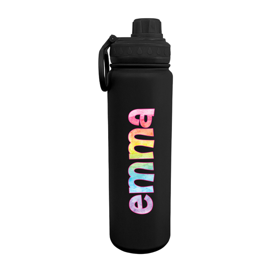 Watercolor Personalized Water Bottle
