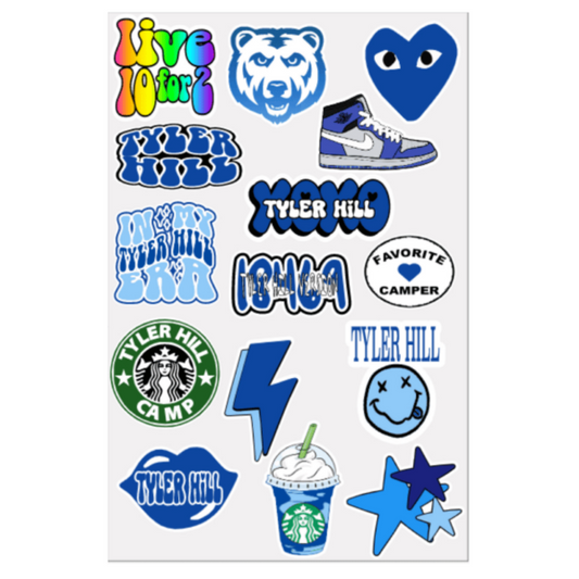 Camp Vibes Sticker Sheet (2024)