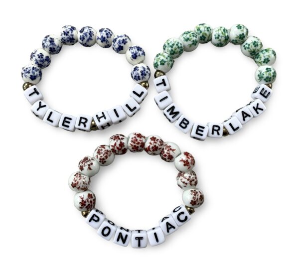 Shabby Chic Bead Camp Bracelet