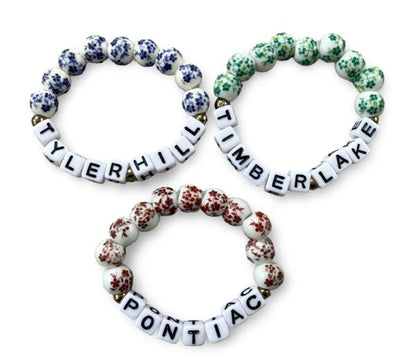 Shabby Chic Bead Camp Bracelet