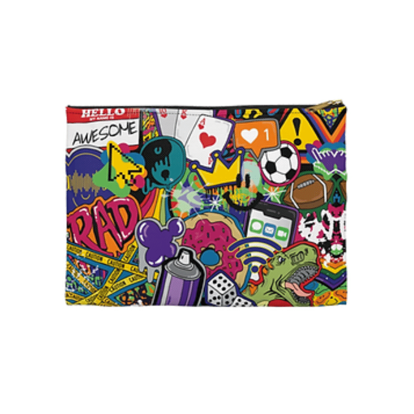 So Rad Fabric Pouch (12" x 9")