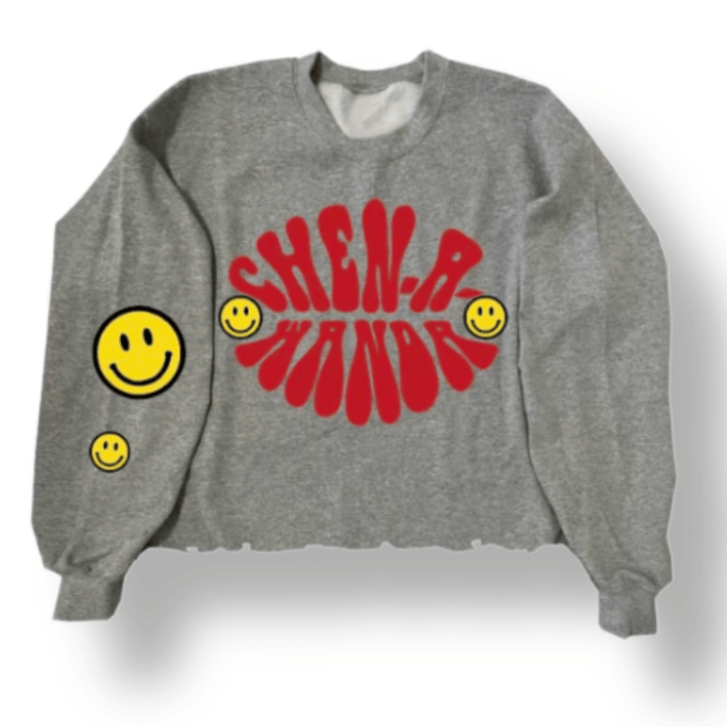 Smile Patches Camp Crewneck