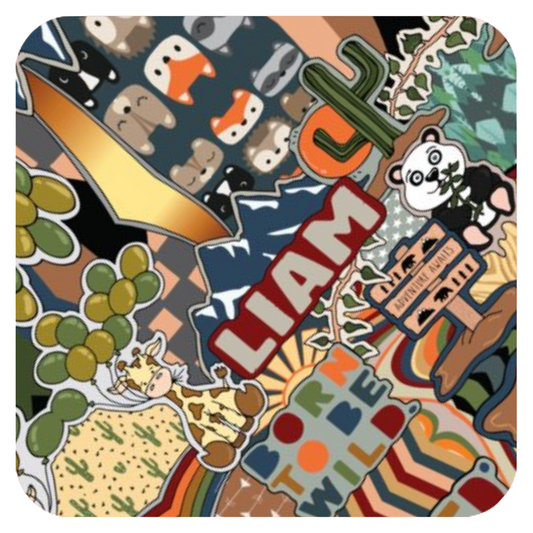 Born to be Wild Hooded Baby Towel