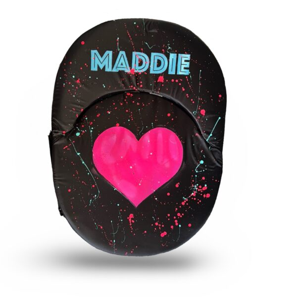 Painted Heart Camp Chair