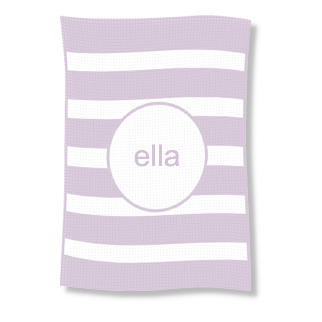 MODERN STRIPE STROLLER BLANKET