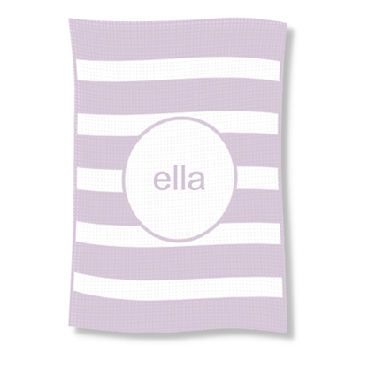 MODERN STRIPE STROLLER BLANKET