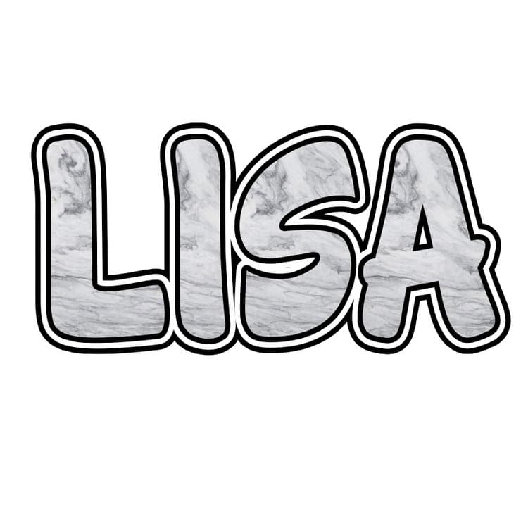 4 Bubble Nameplate Decal