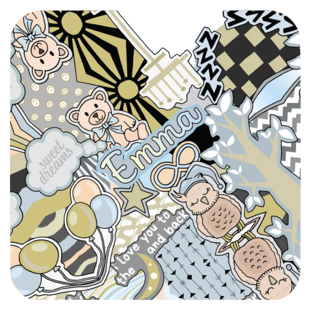 Moon &amp; Back Hooded Baby Towel