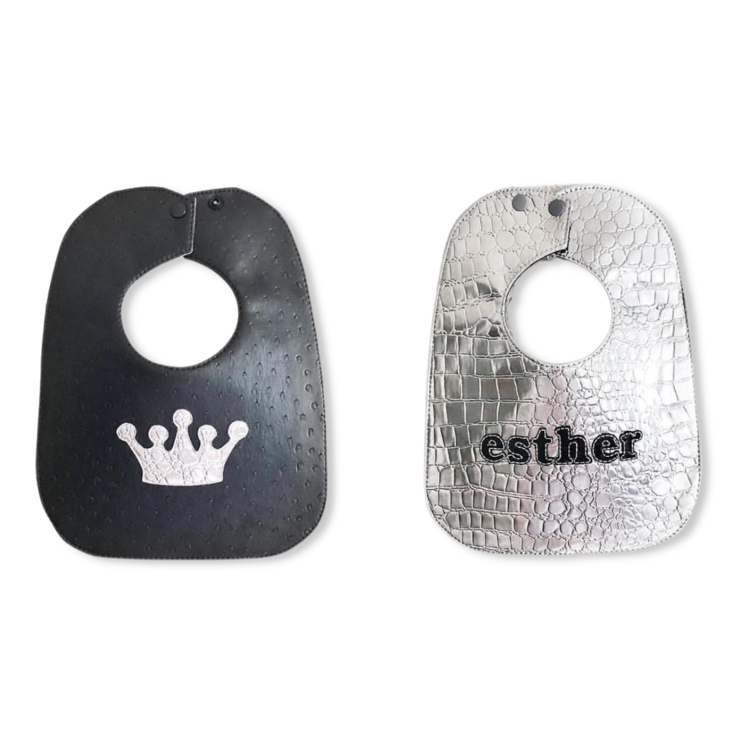 Personalized Vinyl Baby Bib