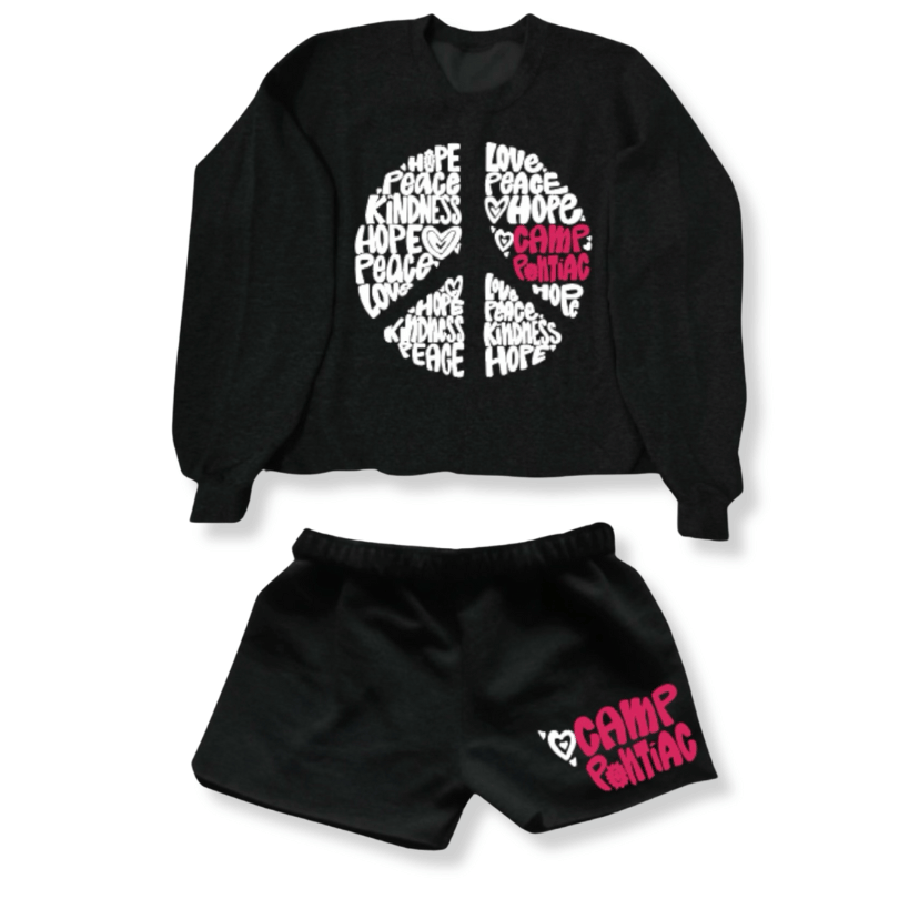 Hope Peace Camp Crewneck &amp; Shorts