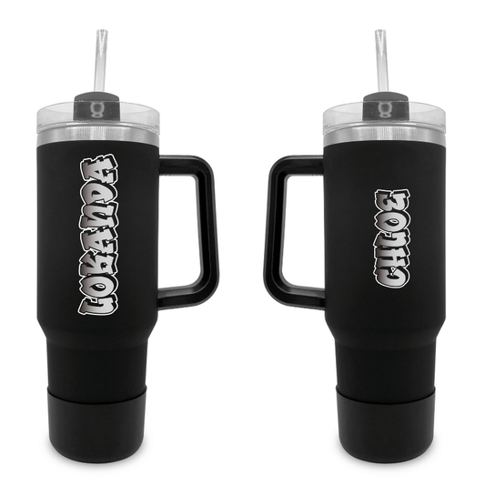 Graffiti - 40 0z. Tumbler with Handle