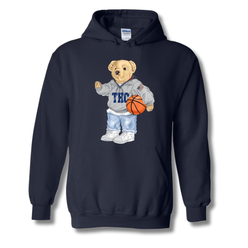 Polo Bear (Basketball) - Camp Sweatshirt / Hoodie - Custom Press